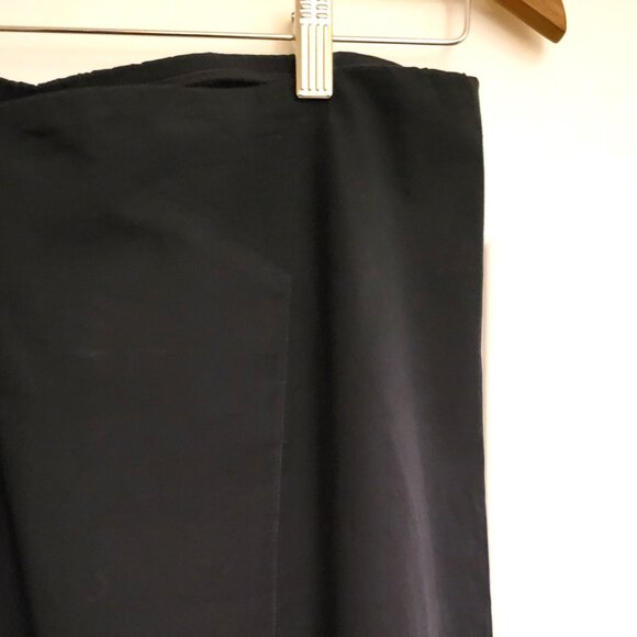 DKNY Women's Cotton midi A-line Skirt / Black / US 2 - Picture 13 of 15